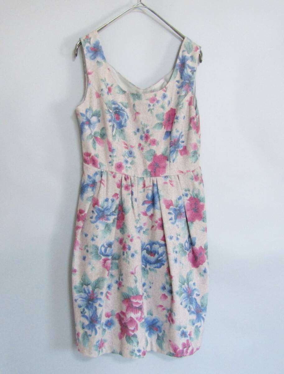 MERCURYDUO マーキュリーデュオ バックリボン花柄ワンピース Fサイズ拍卖