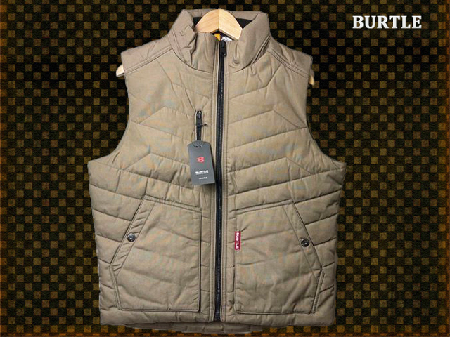 【作ア16-5264】LLサイズ サンド 8580円 BURTLE バートル 作業服 防寒ベスト拍卖