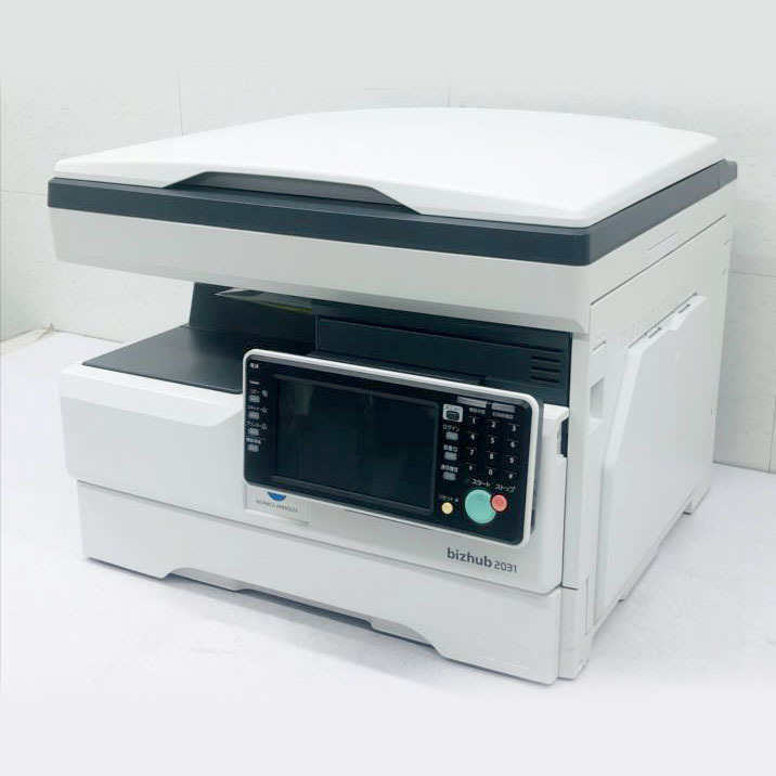 D4646YO 【美品】モノクロ コピー機 A3 コニカミノルタ bizhub2031 22年製 複合機 プリンター スキャナー家電 OA機器拍卖