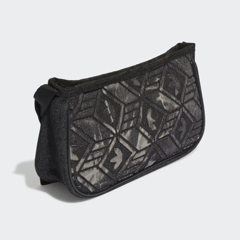 新品 W adidas ミニエアライナーバッグ ブラックデニム HT3956拍卖