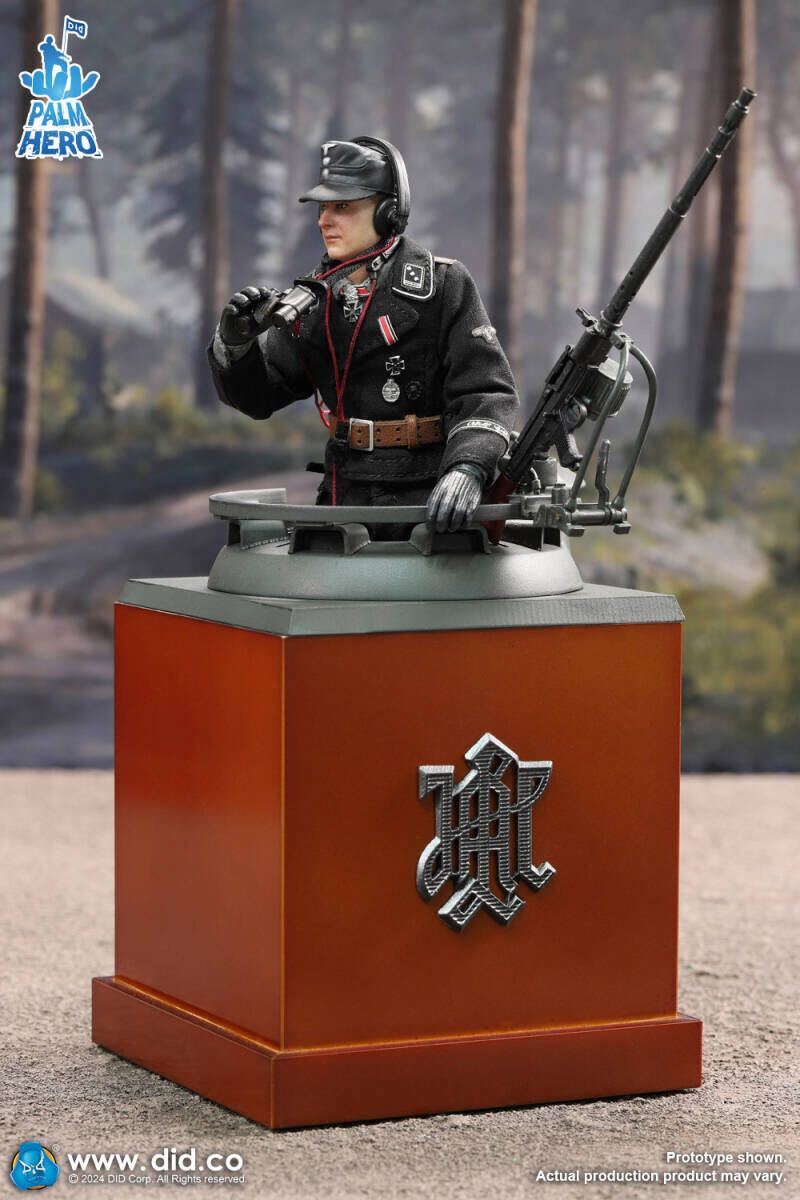 DID 1/12 WW2 ドイツ軍 ティーガー2 戦車 キューポラ 車長展望塔 未開封新品 XD80025G Palm Hero Series Tiger2 Tank Diorama 検) 3R SS拍卖