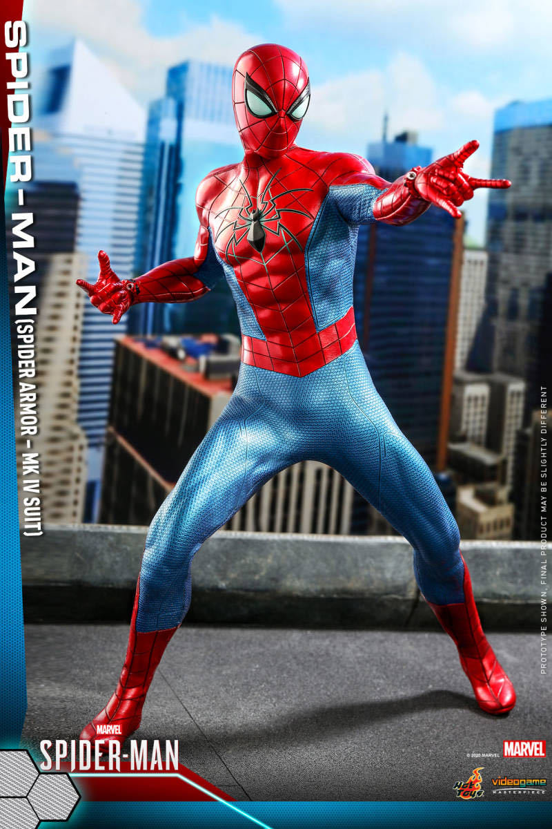 ホットトイズ 1/6 スパイダーマン スパイダー・アーマーMK IVスーツ版 未開封新品 VGM43 マーベル Marvel's Spider-Man HOTTOYS拍卖