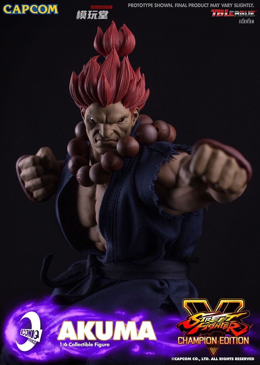 ICONIQ STUDIOS 1/6 ストリートファイター ゴウキ 未開封新品 IQGS-05 Street Fighter Akuma アクションフィギュア 検) ケン リュウ拍卖
