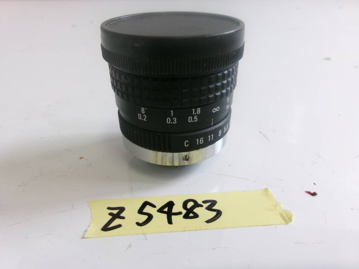 (Z-5483)COSMICAR TELEVISION LENS 8.5mm 1;1.5 現状渡し拍卖