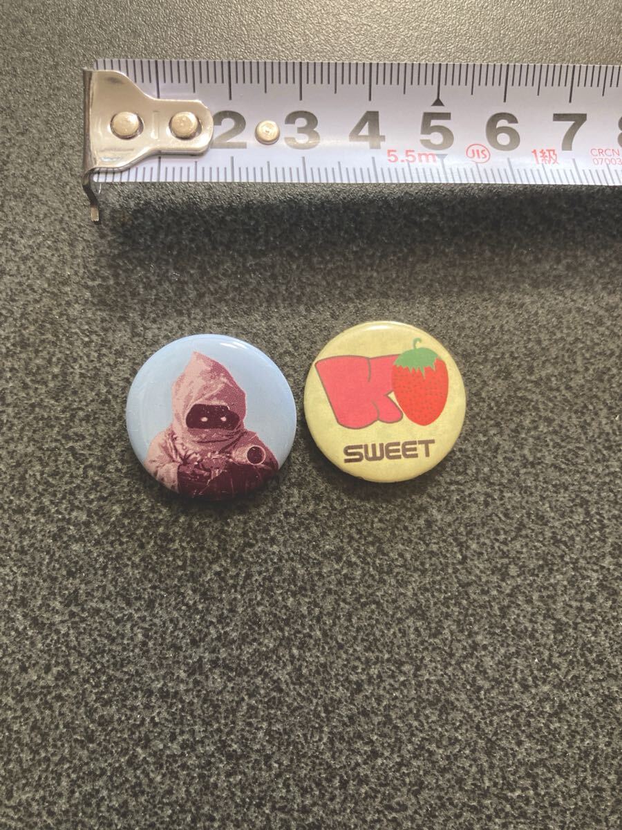 缶バッジ 2個 スターウォーズ kuumba complte kuumba nesse 2005 ピンバッジ STAR WARS拍卖