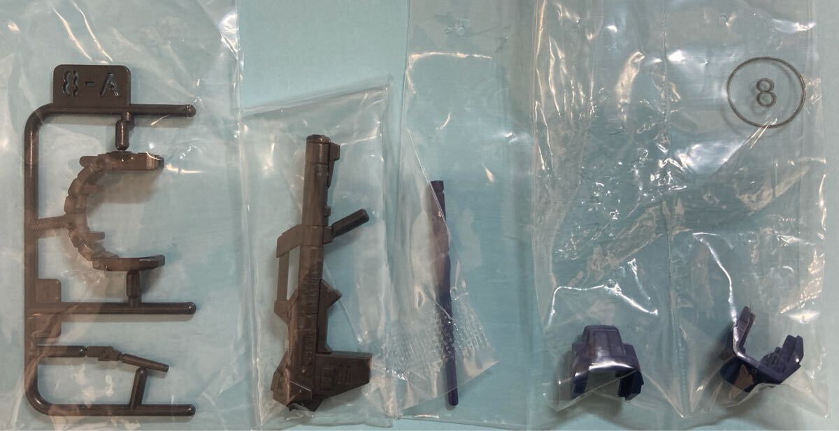 モビリティジョイントガンダム9 08ガンダムMk-II用EXパーツより ティターンズカラー用5点セット 未使用拍卖