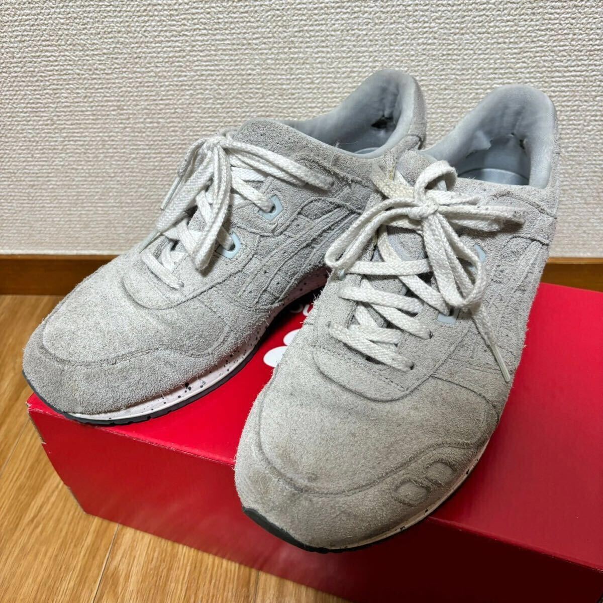 ASICS GEL-LYTE III グレー 27センチ拍卖