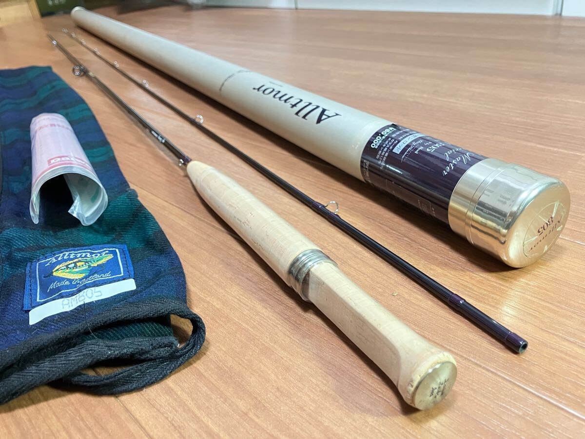 ★即決! 限定品 稀少 ダイワ アルトモア AM 805 ハリージェーミソンモデル 8' #5 未使用品!ケース袋付き DAIWA Alltmor Harry Jamieson ★拍卖