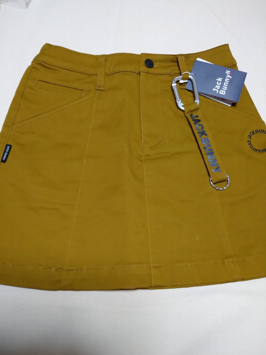 スカート ベージュ ジャックバニー カラビナ 1サイズM ゴルフウェアレディース拍卖