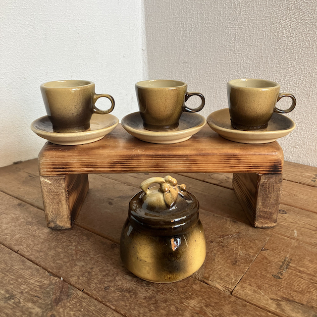 ソビエト アンティーク カップ&ソーサー シュガーポット拍卖