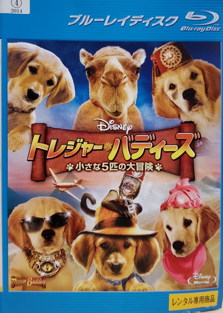 中古Blu-ray トレジャー・バディーズ 小さな5匹の大冒険拍卖