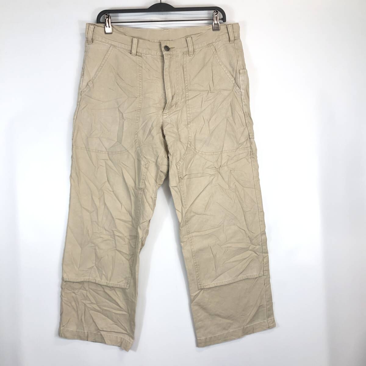 パタゴニア Patagonia オーガニックコットン ダブルニーパンツ スタンドアップパンツ W34 メンズ拍卖