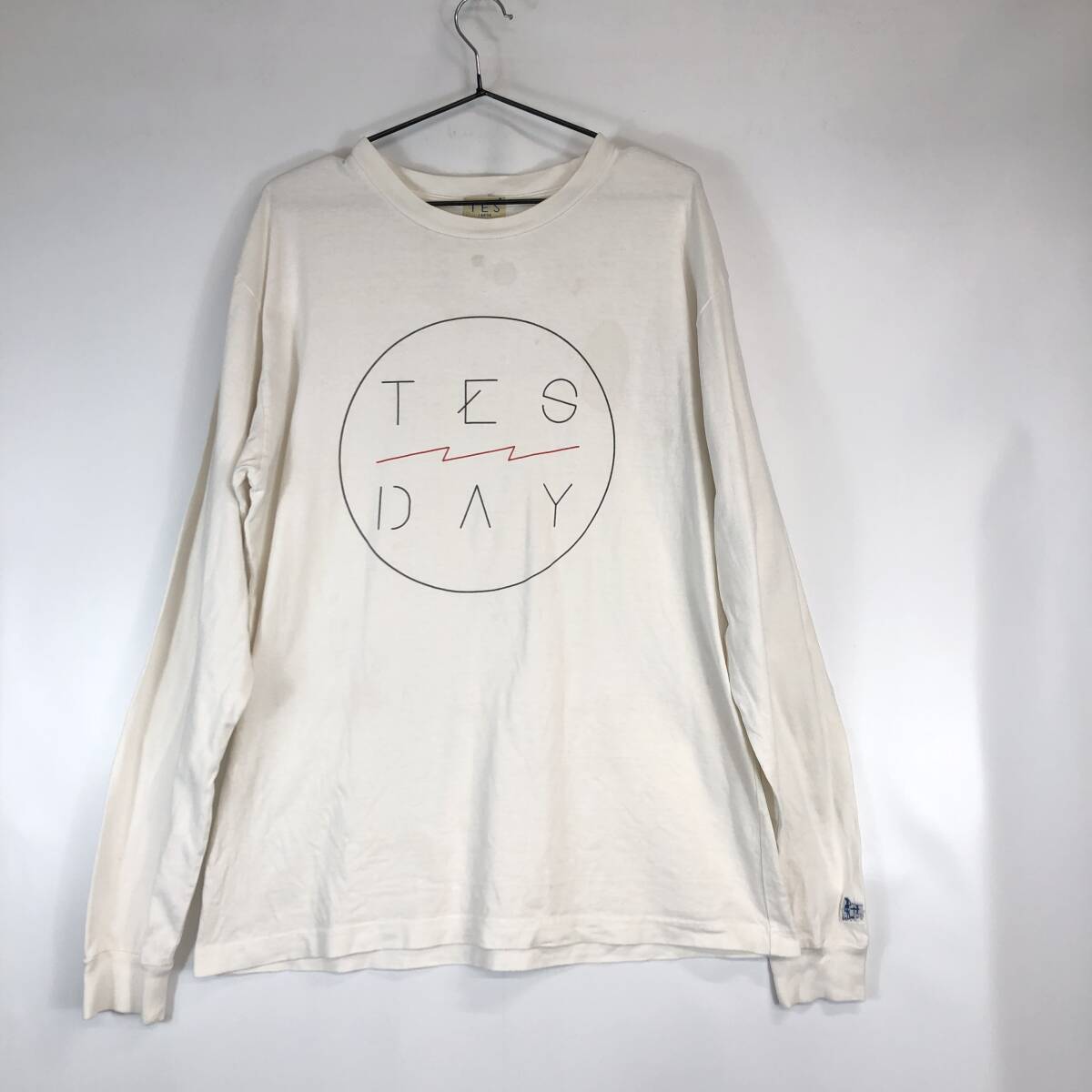 TES エンドレスサマー 長袖Tシャツ ホワイト Lサイズ コットン100拍卖