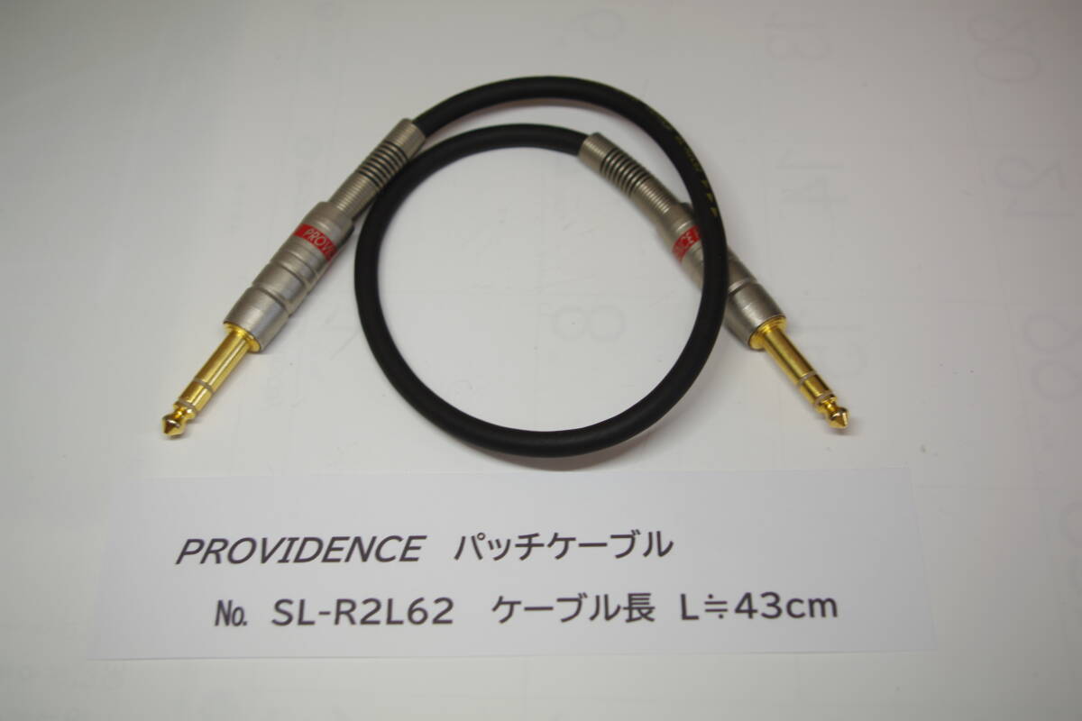 プロビデンス providence SL-R2L62 studio line シールドケーブル ギターケーブル パッチケーブル ■JHa拍卖