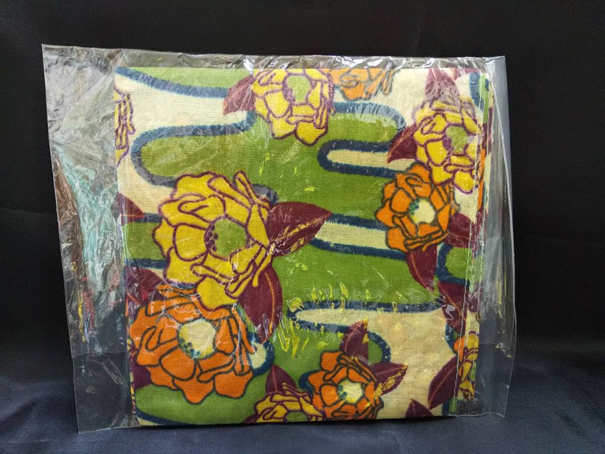 0006-01 現品のみ ハンカチ お手拭き ハンドタオル 花柄 1枚拍卖