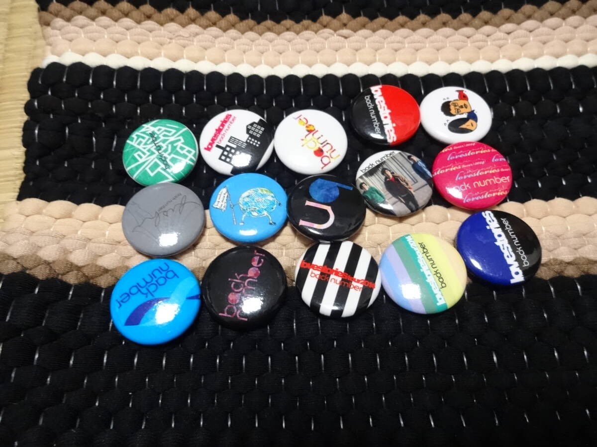 back number love stories tour 2014 ラブストーリー バッジ コンプリート シークレット拍卖
