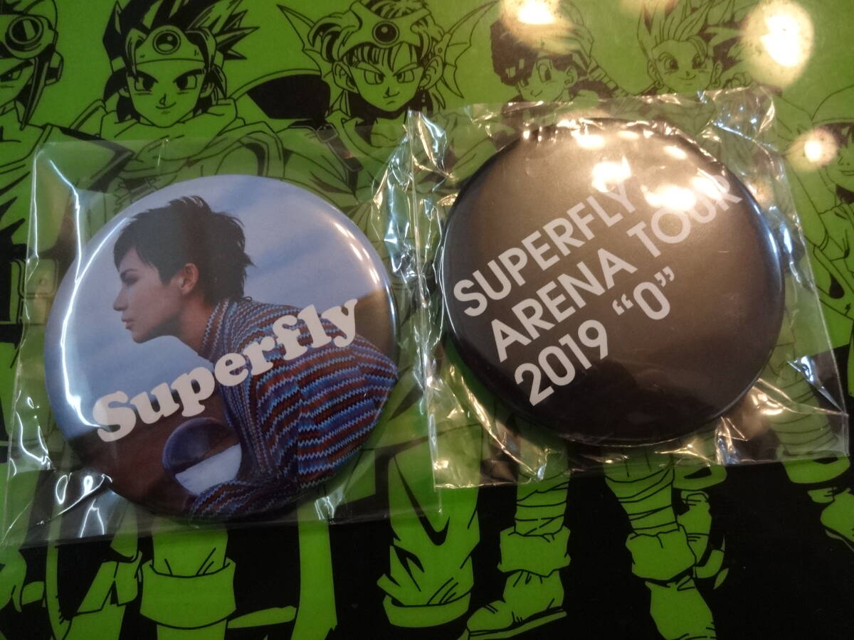 superfly 缶バッジ バッジ セット Superfly ARENA TOUR 2019 '0' アリーナ拍卖