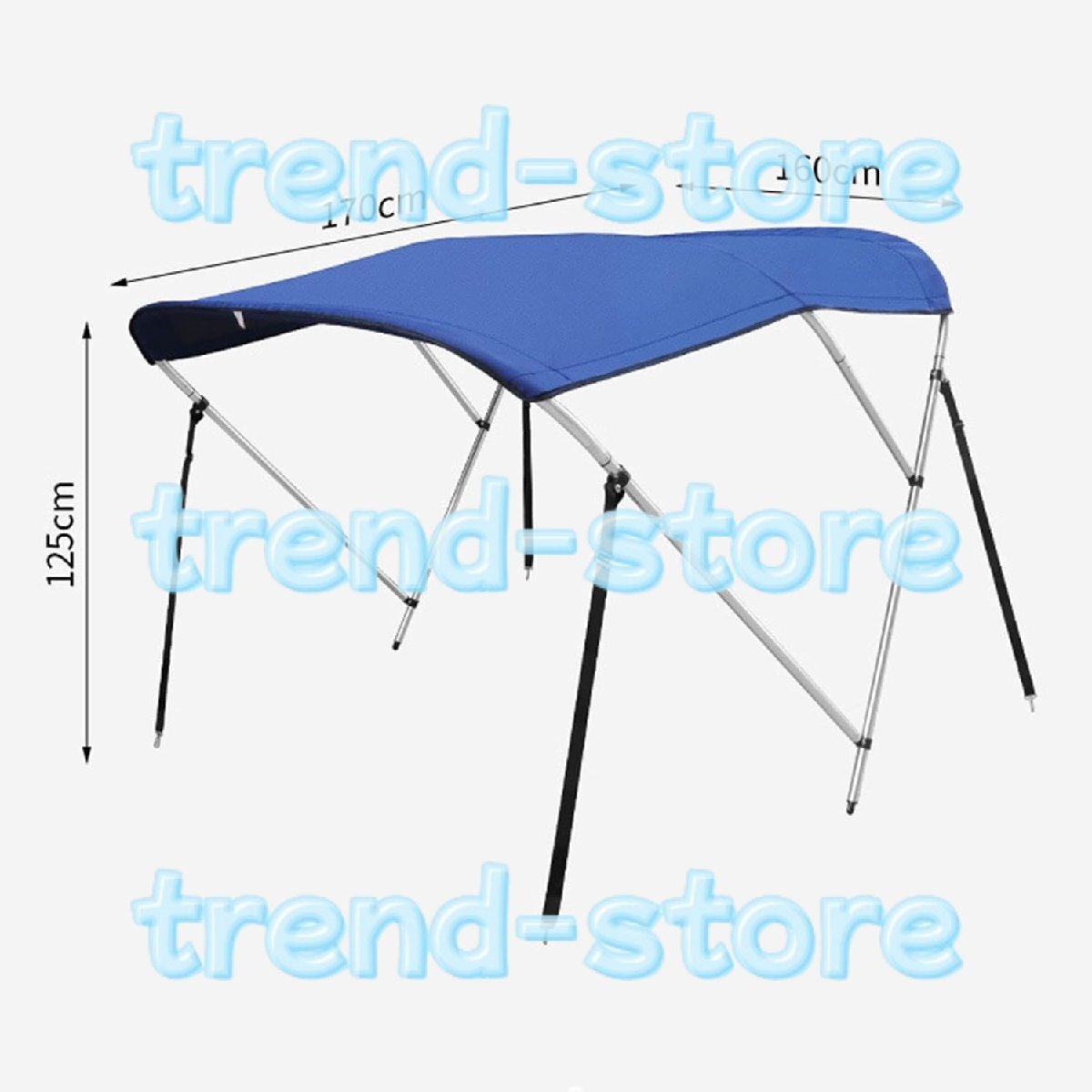カヤックとヨット用キャノピーシェードカバー 1.5m~1.7m用拍卖