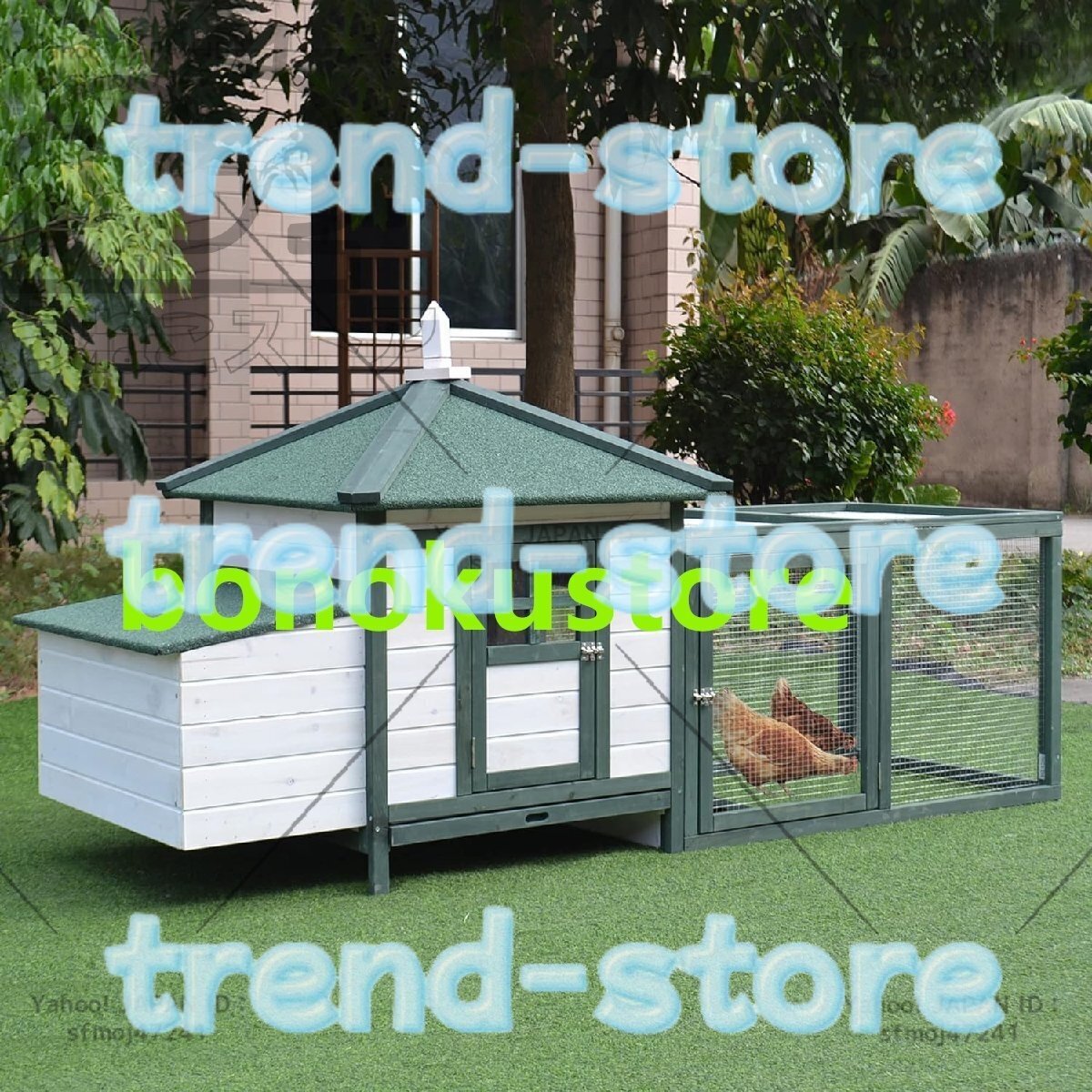 好評 豪華別荘 別荘 丈夫 ペットハウス 犬舎 犬小屋 キャットハウス ハウス おうち 屋外 野外 庭用 通気性 耐磨耗 組立拍卖