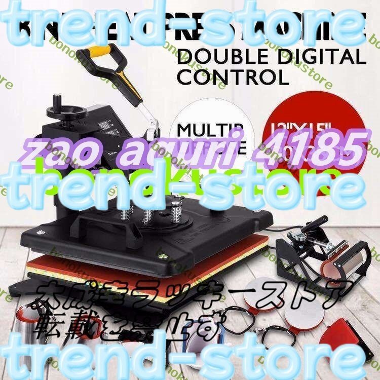 Freeshipping スライドアウトヨーロッパデザインダブルディスプレイプレートキャップtシャツ印刷熱プレス機拍卖