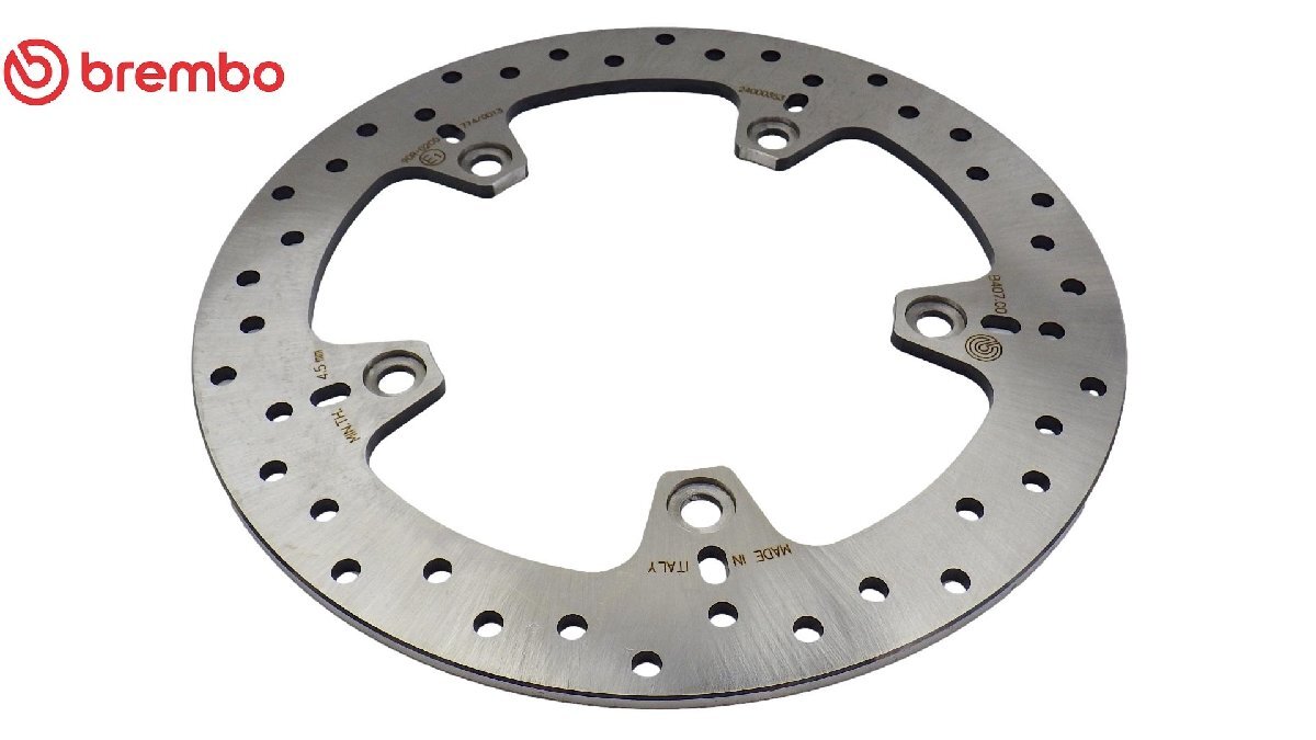 S24■ブレンボ リアブレーキ ディスクローター 265mm BMW R1200GS F800GS brembo拍卖