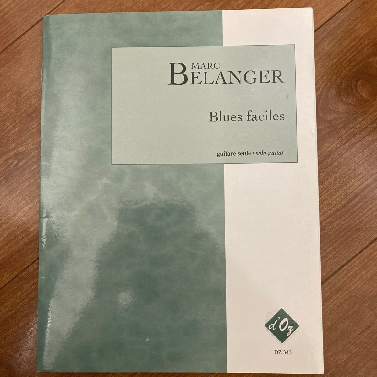ベランジェ やさしいブルース集 クラシックギター輸入譜 DZ343拍卖