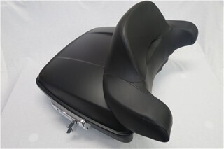 ツーリング RAZOR レザー ツアーパック 2014- 薄型 ビッグバックレストあり マットブラック【har-tbox-14f】拍卖