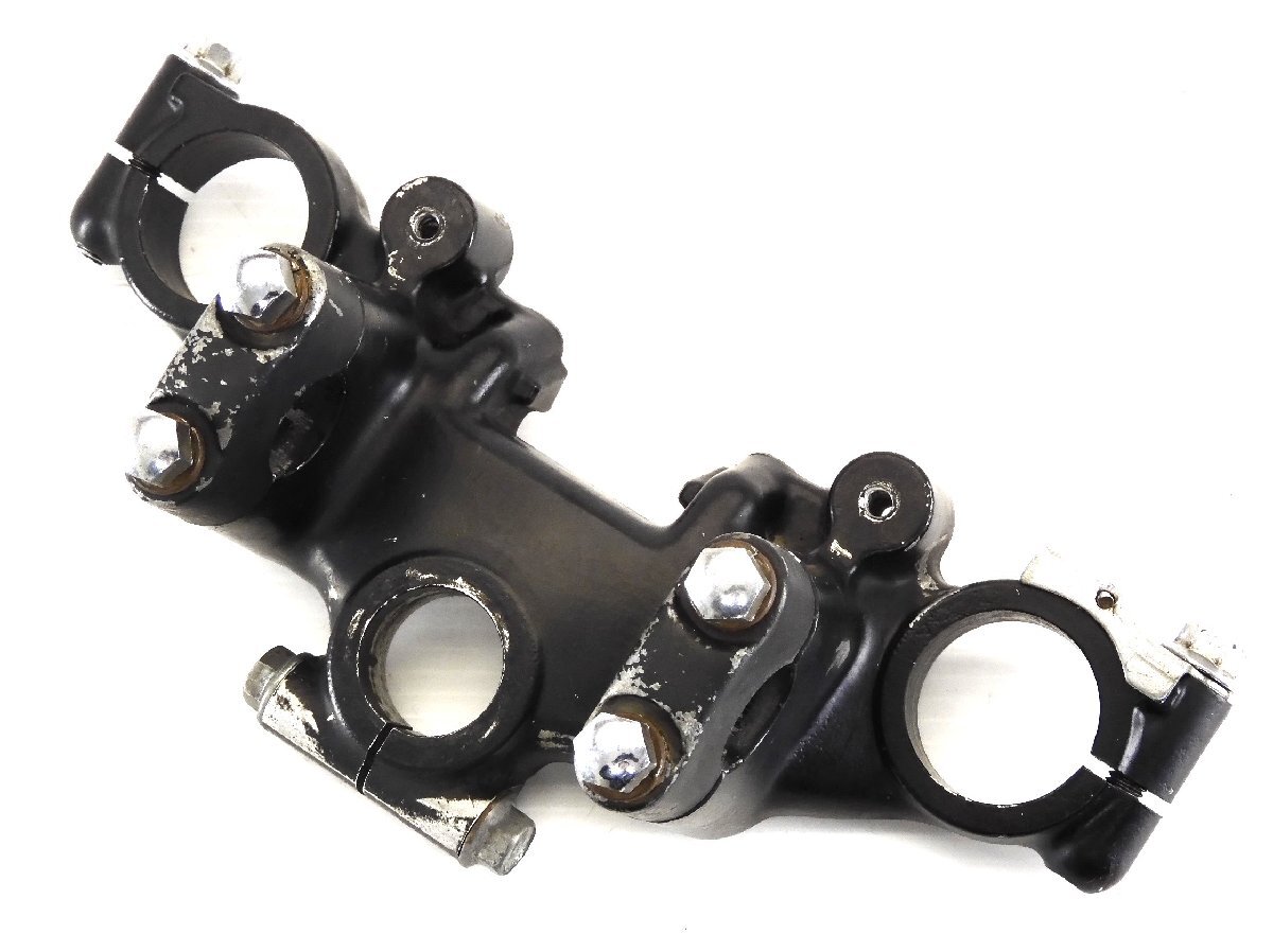 60【評価A】 Z650 KZ650 ザッパー 旧車 当時物 実動 純正 トップブリッジ 三つ又 Φ36 ハンドルポスト クランプ ASSY K1 K749 KZ650F拍卖