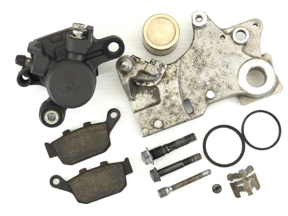 60【評価S】 グラディウス 400 VK58A 純正 NISSIN ニッシン リア ブレーキ キャリパー & サポート 分解洗浄済拍卖