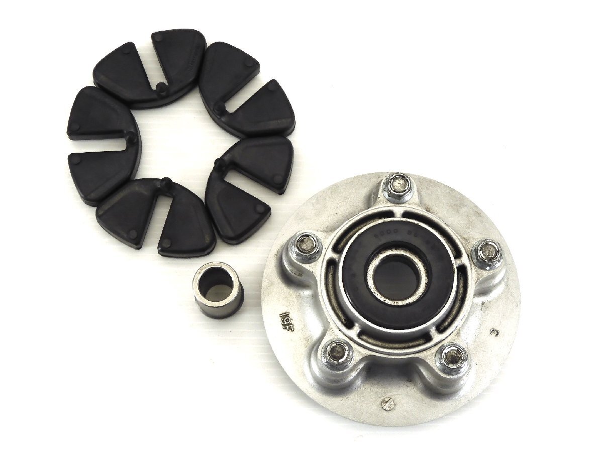 60【評価A】 グラディウス 400 VK58A 純正 リア ホイール ハブ & ゴム ダンパー拍卖