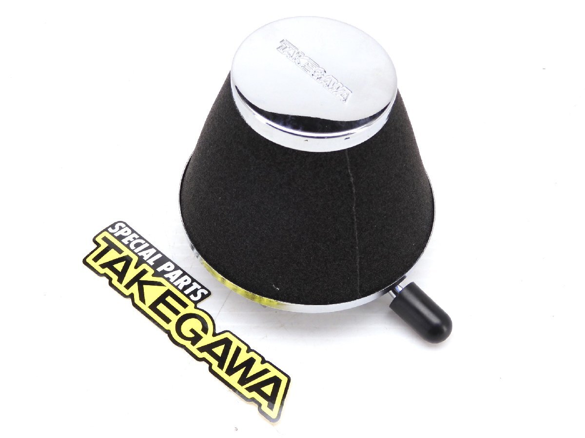 0【評価N】 汎用 SP武川 タケガワ スポンジ エア フィルター Φ39 03-01-1136 PD22 VM22 ブラック 細目 ステッカー 付 ハイフロー拍卖