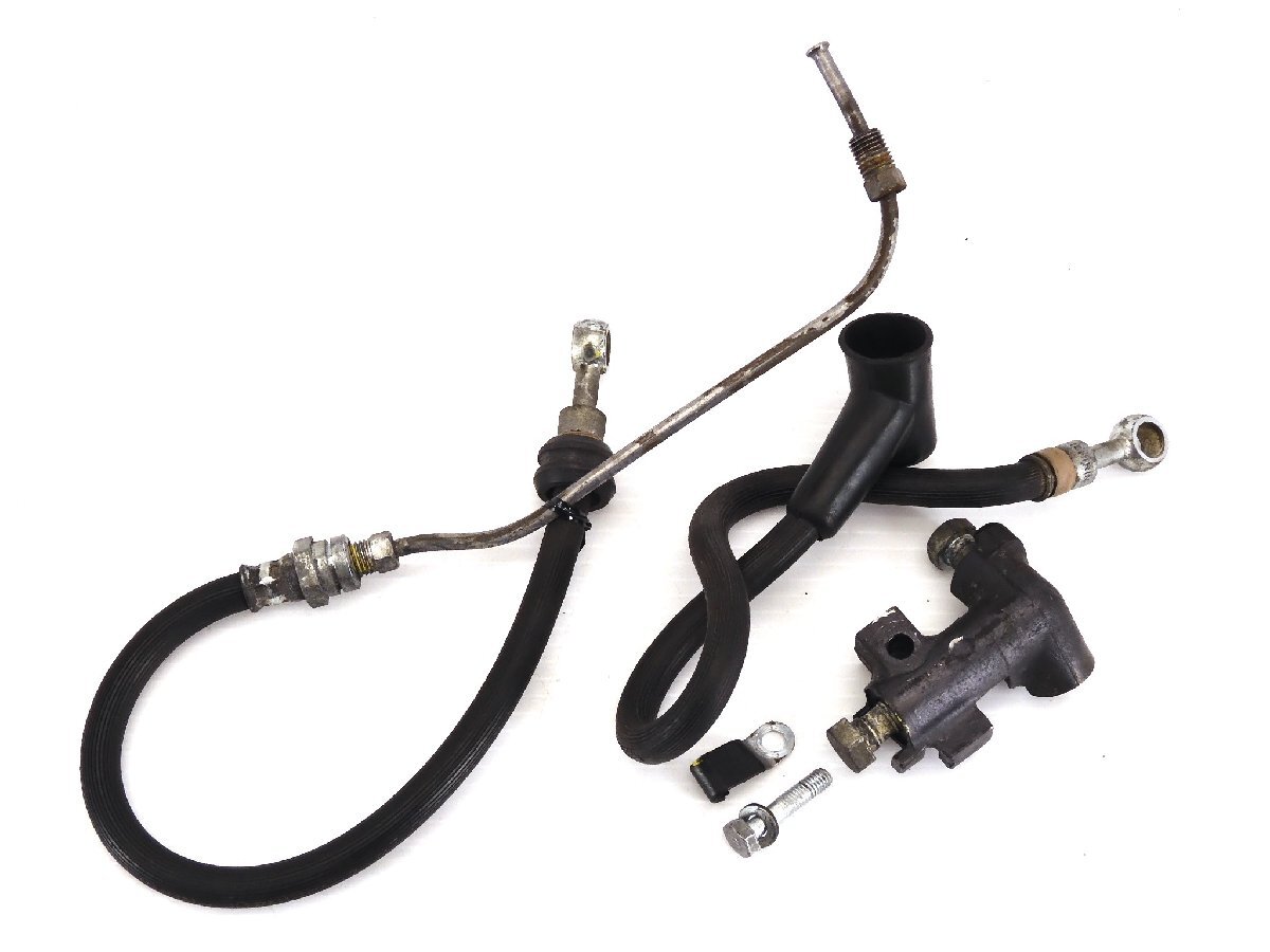 0【評価A】 CB550 FOUR CB550F 当時物 実動 純正 フロント ブレーキ ホース ジョイント セット NICHIRIN 走行距離18,794km拍卖