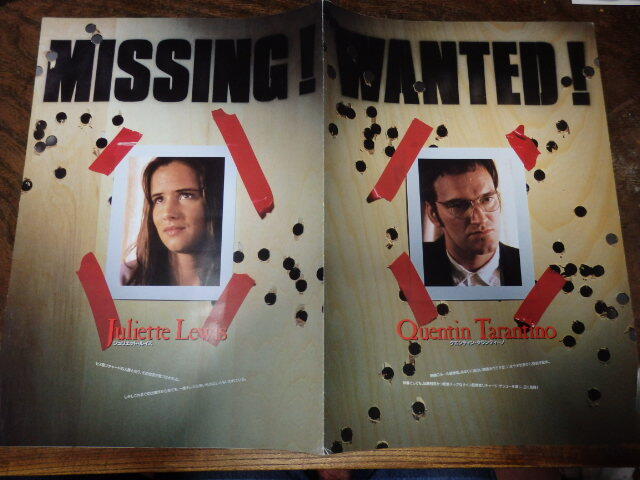 映画プレスシート「d135 フロム・ダスク ティル・ドーン(大判)」ロバートロドリゲス ジョージクルーニー クエンティンタランティーノ拍卖