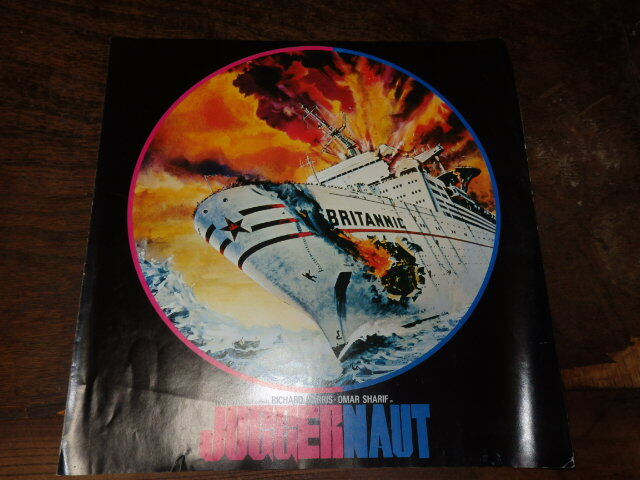 映画プレスシート「d200 ジャガーノート(大判)」リチャード・ハリス オマー・シャリフ拍卖