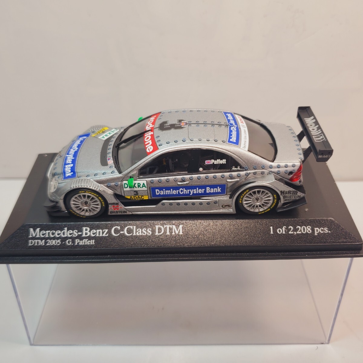 MINICHAMPS ミニチャンプス 1/43「Mercedes C-Class DTM 2005 Team AMG」1/ 2208pcs 新品未使用 A189拍卖
