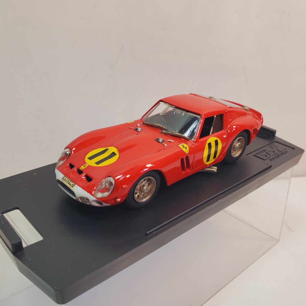 model BOX モデルボックス 1/43「FERRARI 250 GTO TOUR DE FRANCE `64 #11」赤 イタリア製 ルーフに塗装荒れあり 新品未使用 A212拍卖