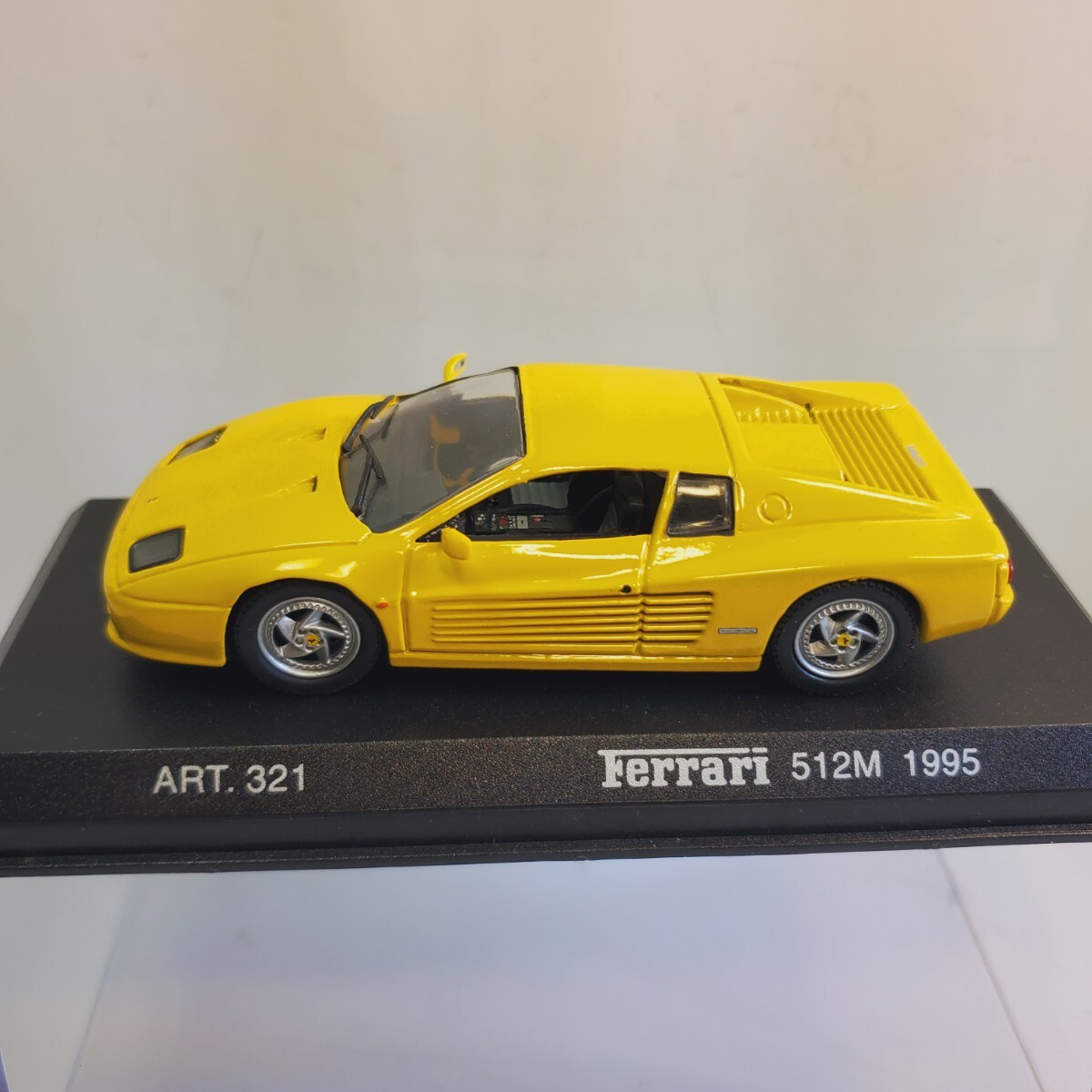 Detail Cars ディテール カーズ 1/43 「Ferrari 512 M 1995」YELLOW イタリア製 新品未使用 A236拍卖