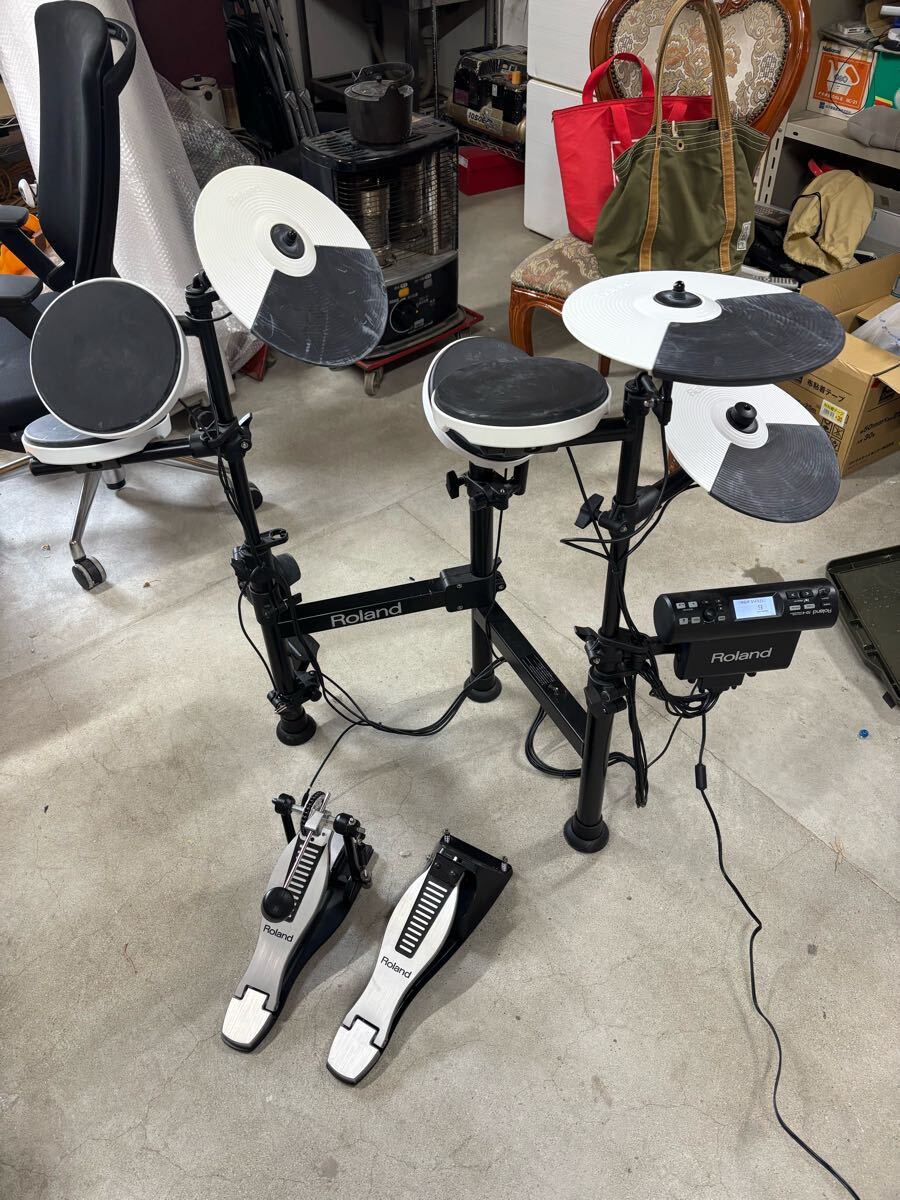 Roland ローランド 電子ドラム TD-4 音出しOK 京都市山科区発〜拍卖
