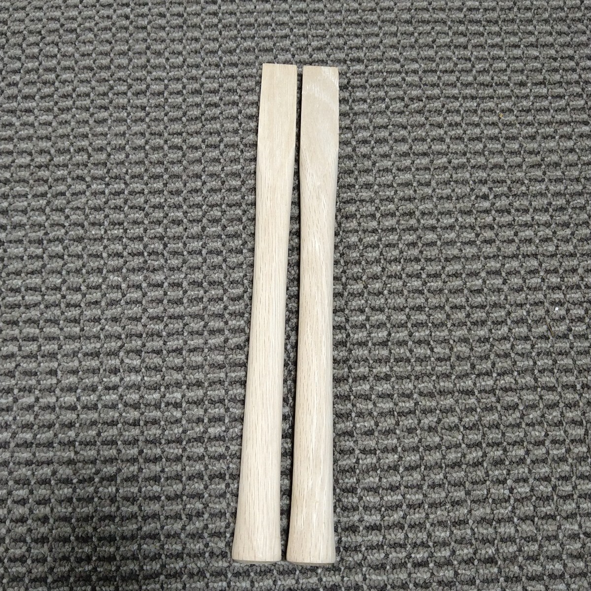 ジャンク品/長期保管品/メーカー不明/金槌柄/18mm/全長約30㎝/口径幅約23mm×10mm/重量75g/2本セット拍卖