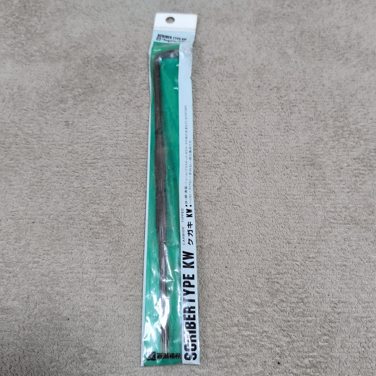 ジャンク品/長期保管品/中古品/新潟精機/SCRIBER TYPE KW/ケガキKW/ケガキ針/全長約220mm/質量50g拍卖