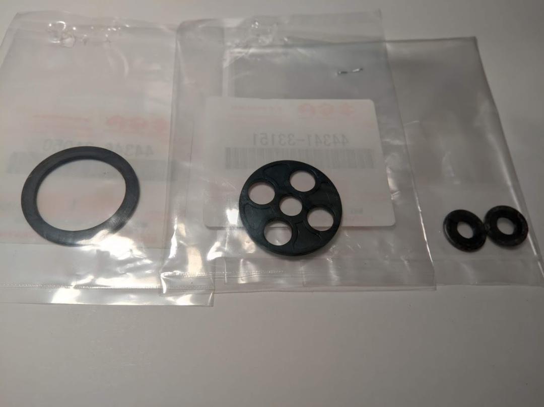 GT380用 ガソリンコックのガスケットセット拍卖