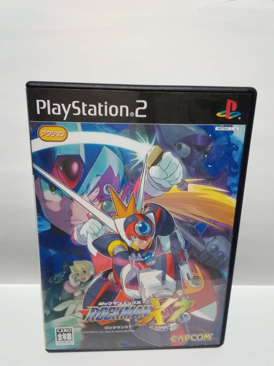 PS2 ロックマンX7拍卖