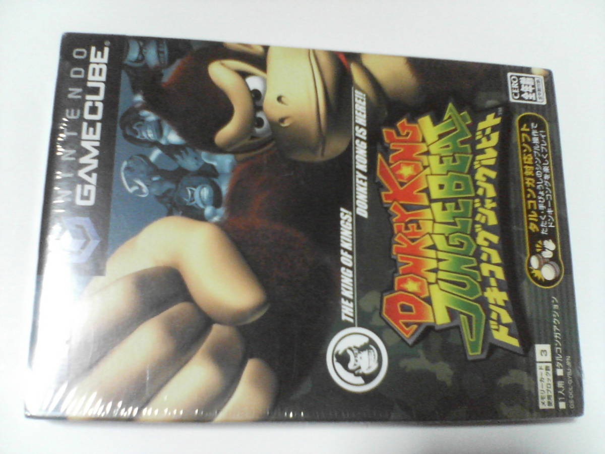 ゲームキューブソフト ドンキーコングジャングルビートGC新品未開封 拍卖