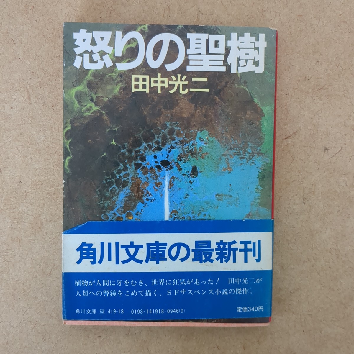 初版 怒りの聖樹 田中光二 角川文庫拍卖