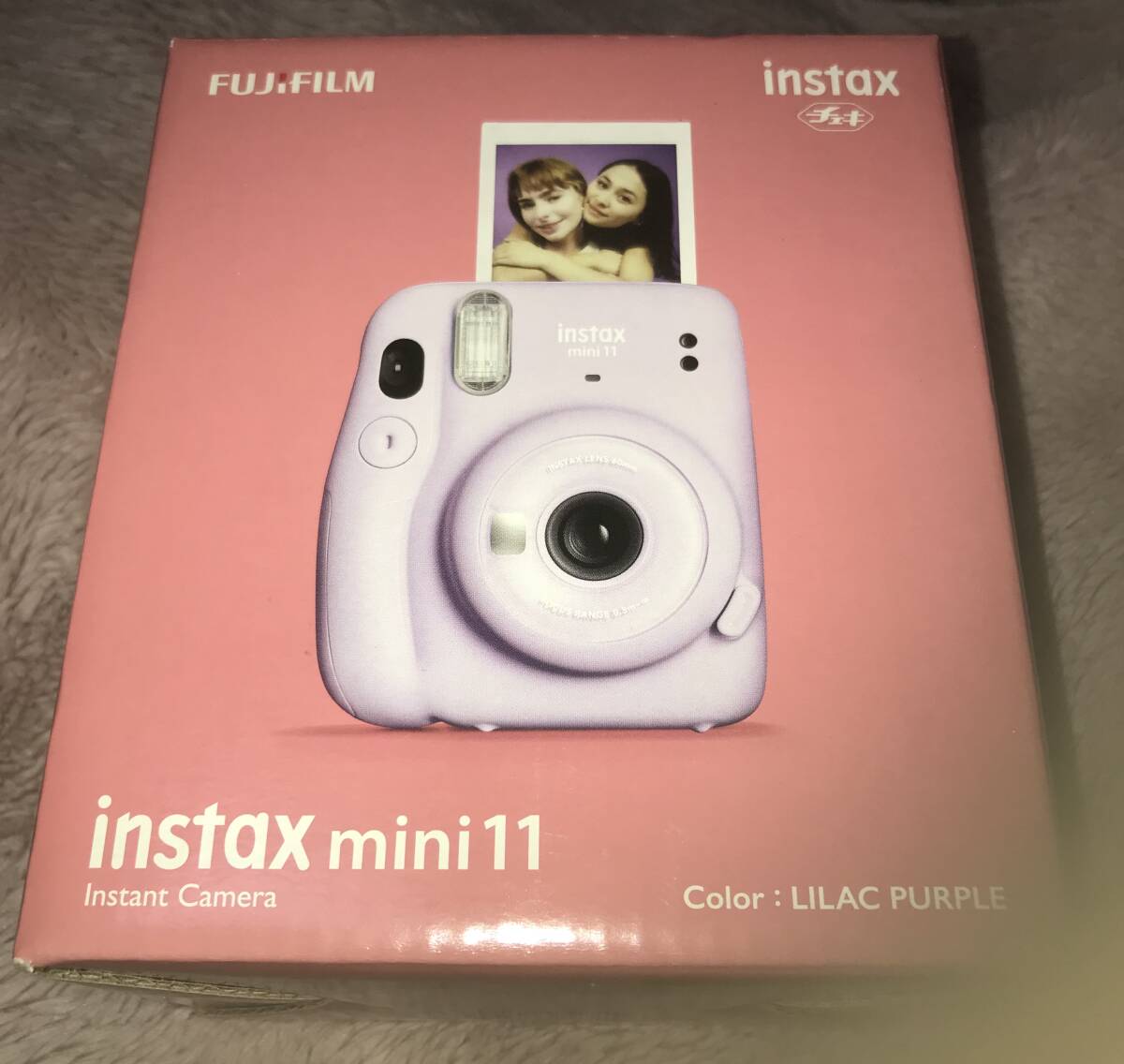新品 未開封 未使用 チェキ INSTAX MINI 11 インスタックス・ミニ ライラックパープル フジフイルム FUJIFILM拍卖