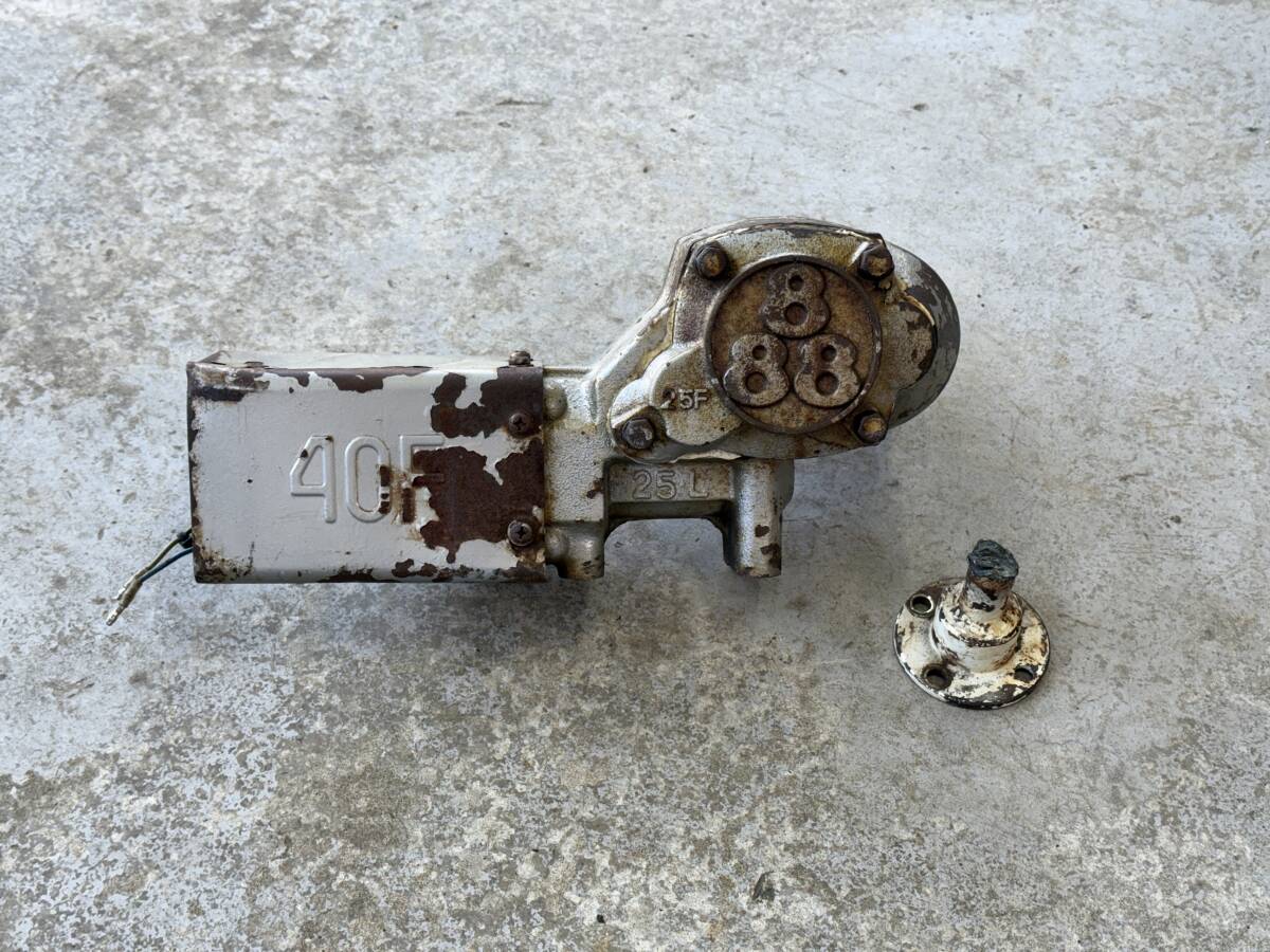 コボレーンモーター★田村総業888★25-L★25F★即決★作動確認済★開閉★減速機★24V★S65H拍卖