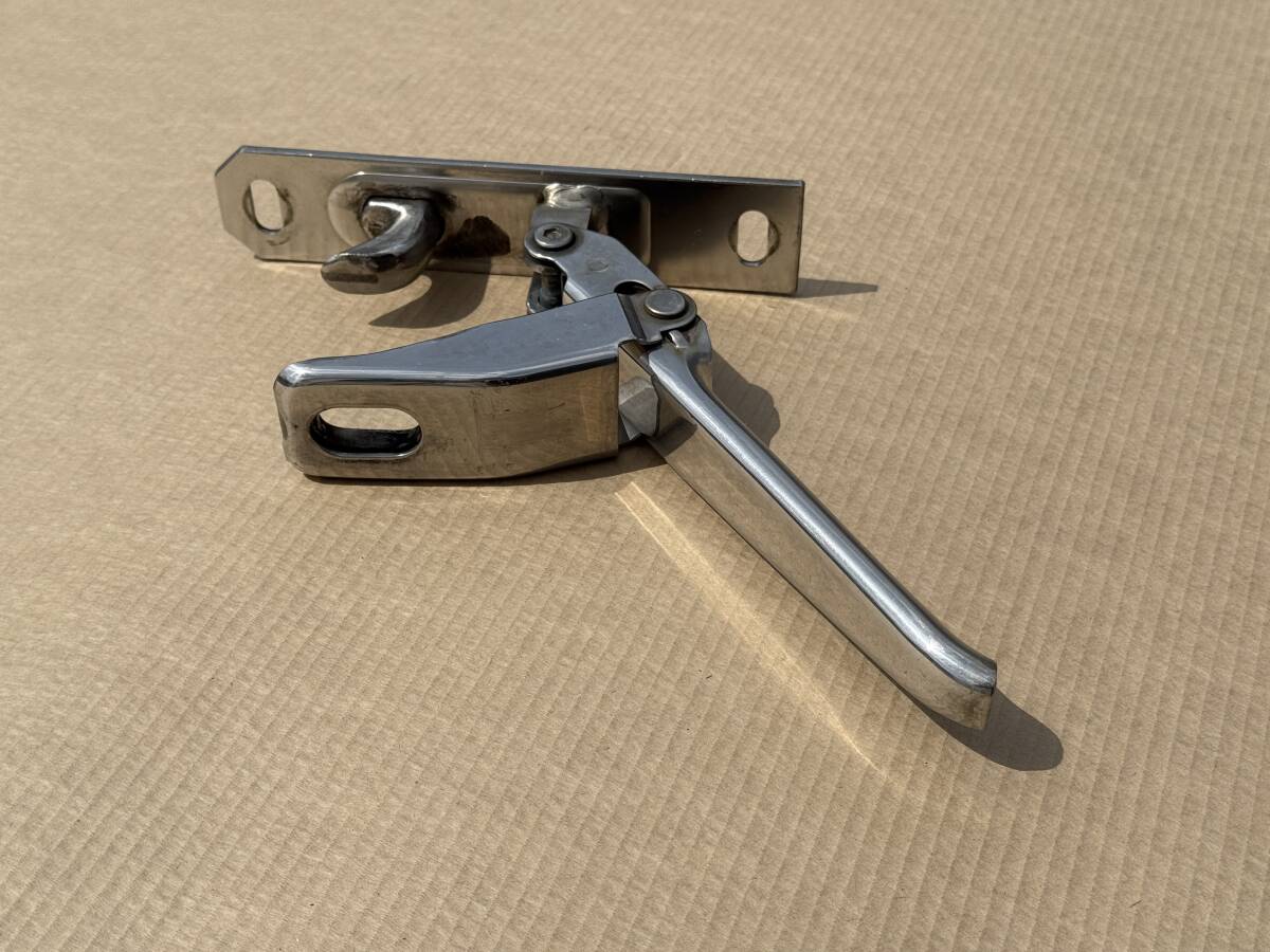 エビカン★平ボディー用★ステンレス製★1点★バネカン★エビ金ハンドル★即決★デコトラ★平78Q拍卖