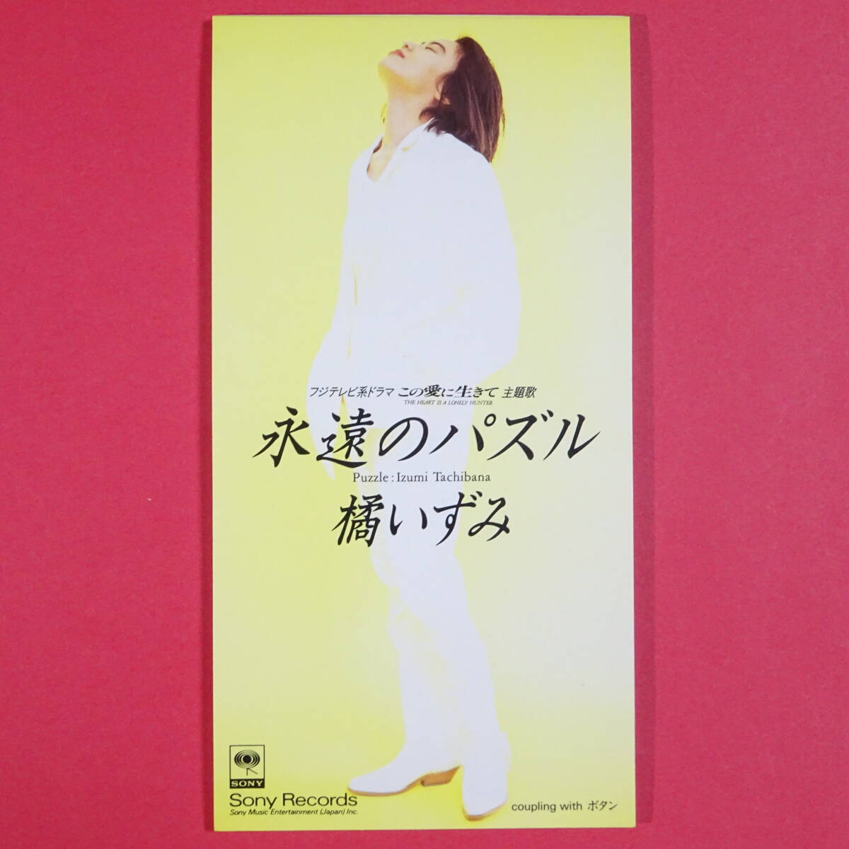 8cmCD◆ 橘いずみ / 永遠のパズル 6枚目のシングル J-POP フジテレビ系ドラマ「この愛に生きて」主題歌拍卖