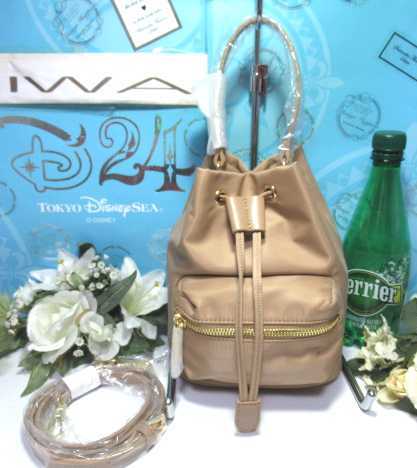 送料無料 55%引 サマンサタバサ 限定 非売品 2WAY ナイロン ミニ ショルダーバッグ ハンドバッグ ミニバッグ ベージュ 新品 ギフト包装可拍卖