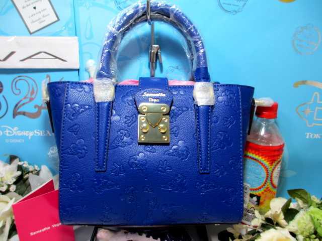 75%引 サマンサベガ 限定 ファンタジア ミッキー 型押 2WAY ショルダーバッグ 未使用 証明書付 ディズニー D23 Expo Japan サマンサタバサ拍卖